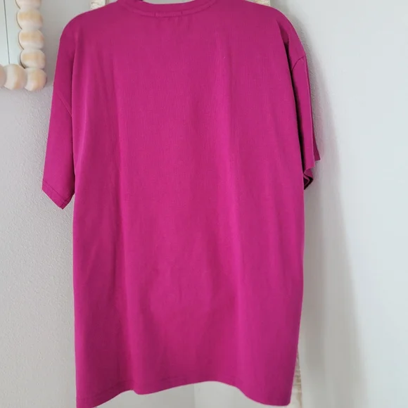Prada Label Fuschia Pink Women's/ Unisex T Shirt - Picture 8 of 12